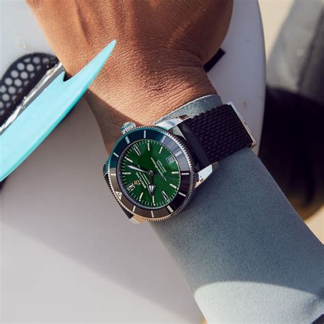 breitling superocean heritage 42 wrist